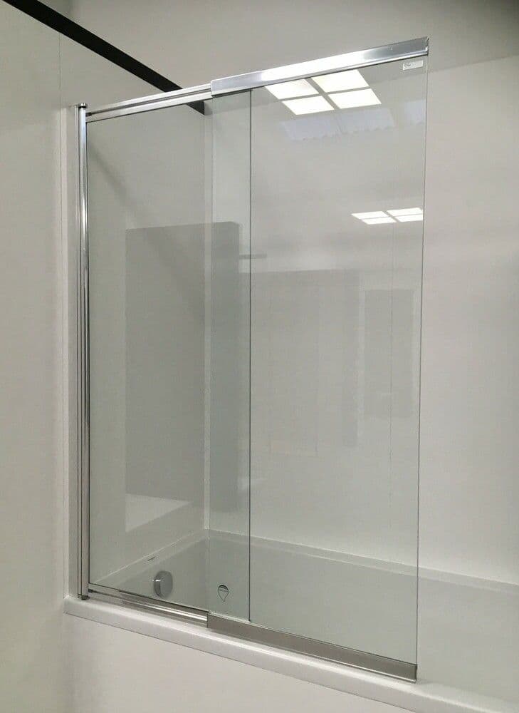 Aquaconcept Xower X25 pare-bain 2 volets coulissant 1000x1400 mm chromé vue 1