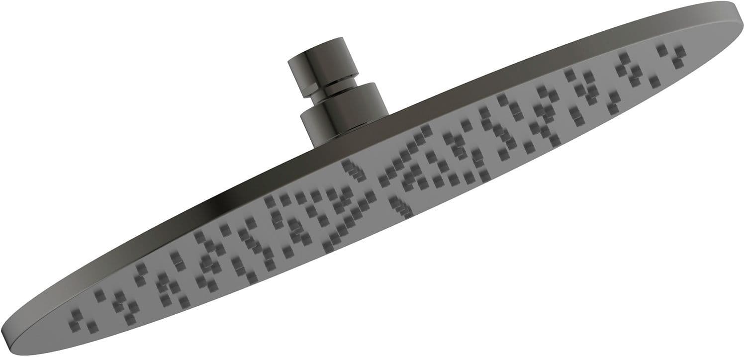 TETE DE DOUCHE JOY IDEAL STANDARD DIAMETRE 300MM BRUSHED GUN METAL 12 LITRE/MINUTE vue 1