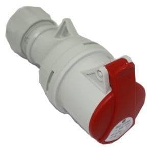 Fiche femelle CEE 16A 4 x 380V ip44 vue 1