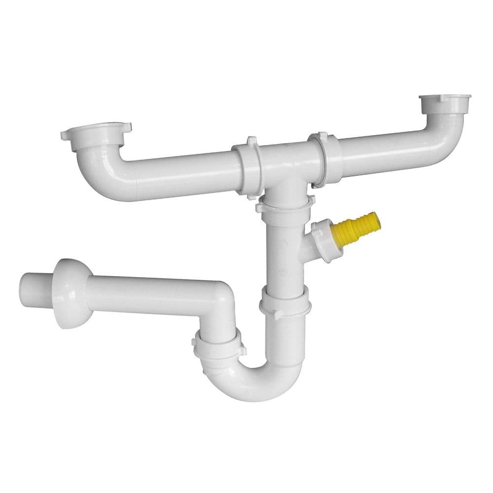 VMP SIPHON DOUBLE 6/4X40 PP vue 1