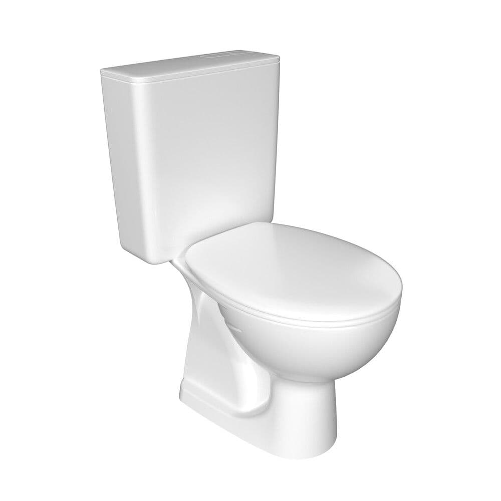 Van Marcke Solutions WC pack 365 cuvette au sol sortie CA avec abattant vue 1