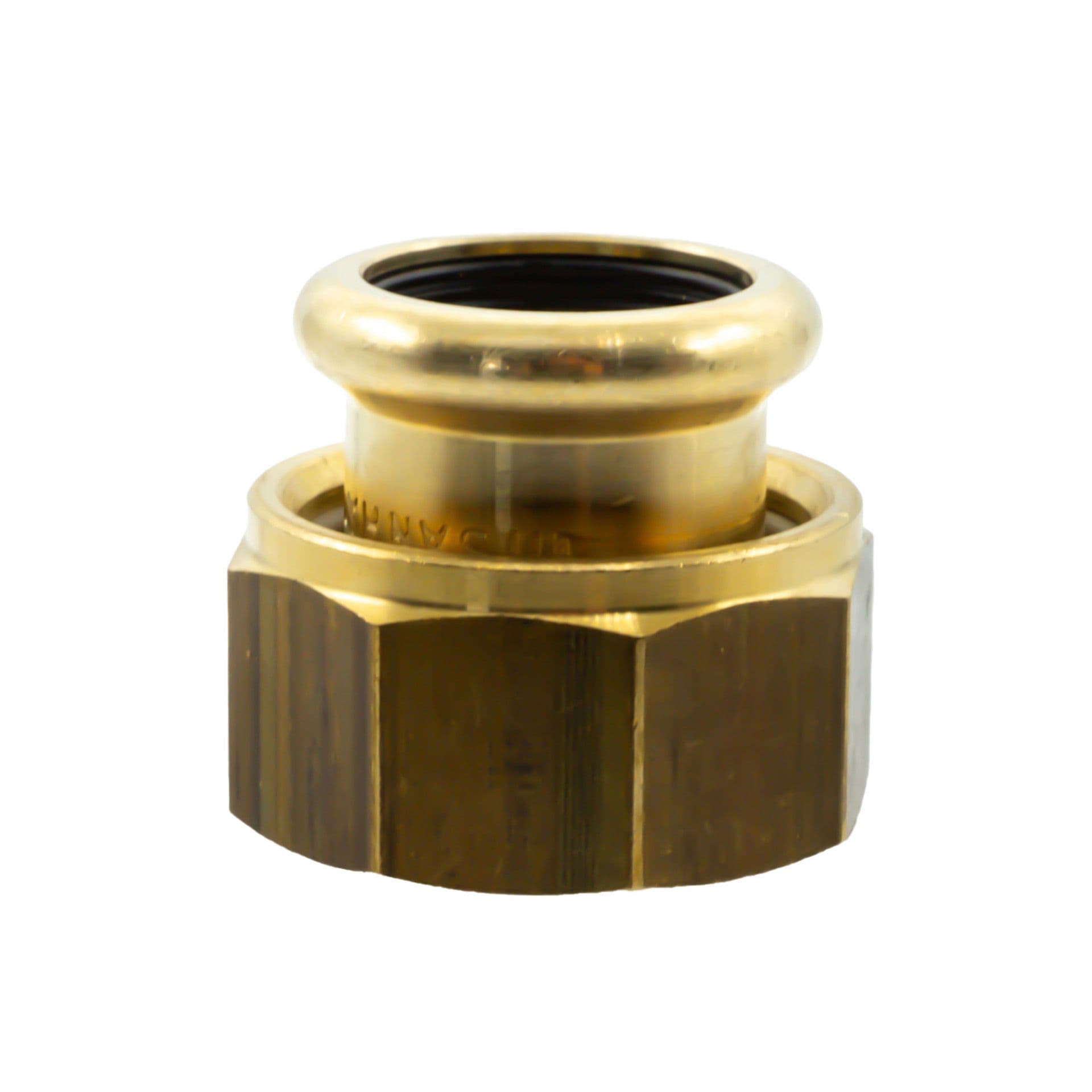 "ECROU LIBRE A JOINT PLAT 1""F X 22 ( REF. SANHA 8359G 1""X22 )" vue 1