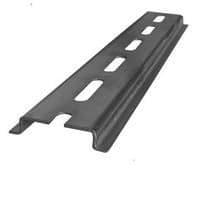 Rail Din 46277 symétrique Galvanisé perfor.6mm vue 1
