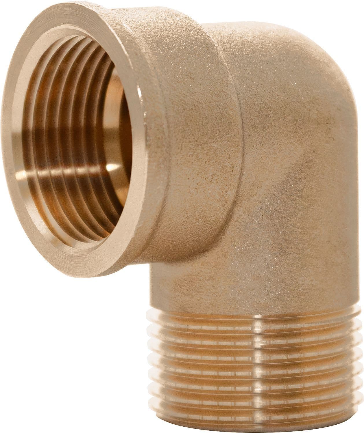 COUDE FILETE LAITON 3/4"MF D-LIGHT vue 1