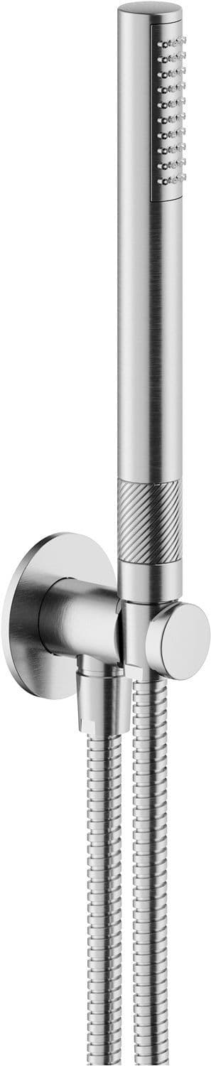 GARNITURE DE BAIN+COUDE DE RACCORD UNIVERSEL RESPIRO NOBILI INOX vue 1