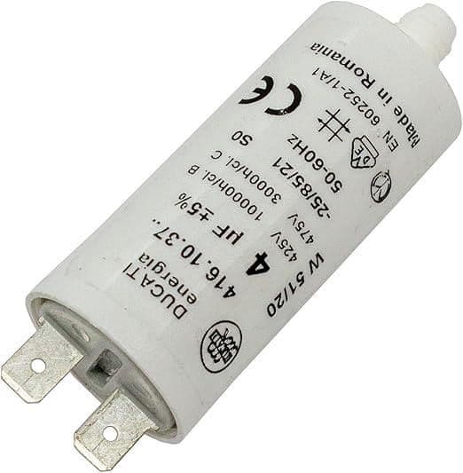 Condensateur 4mf 450V Ø30mm x L 80mm vue 1