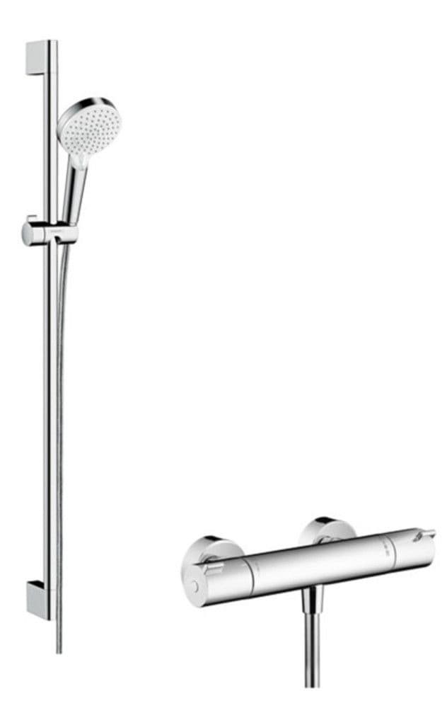 Hansgrohe Crometta système de douche apparent Vario avec Ecostat 1001 CL vue 1