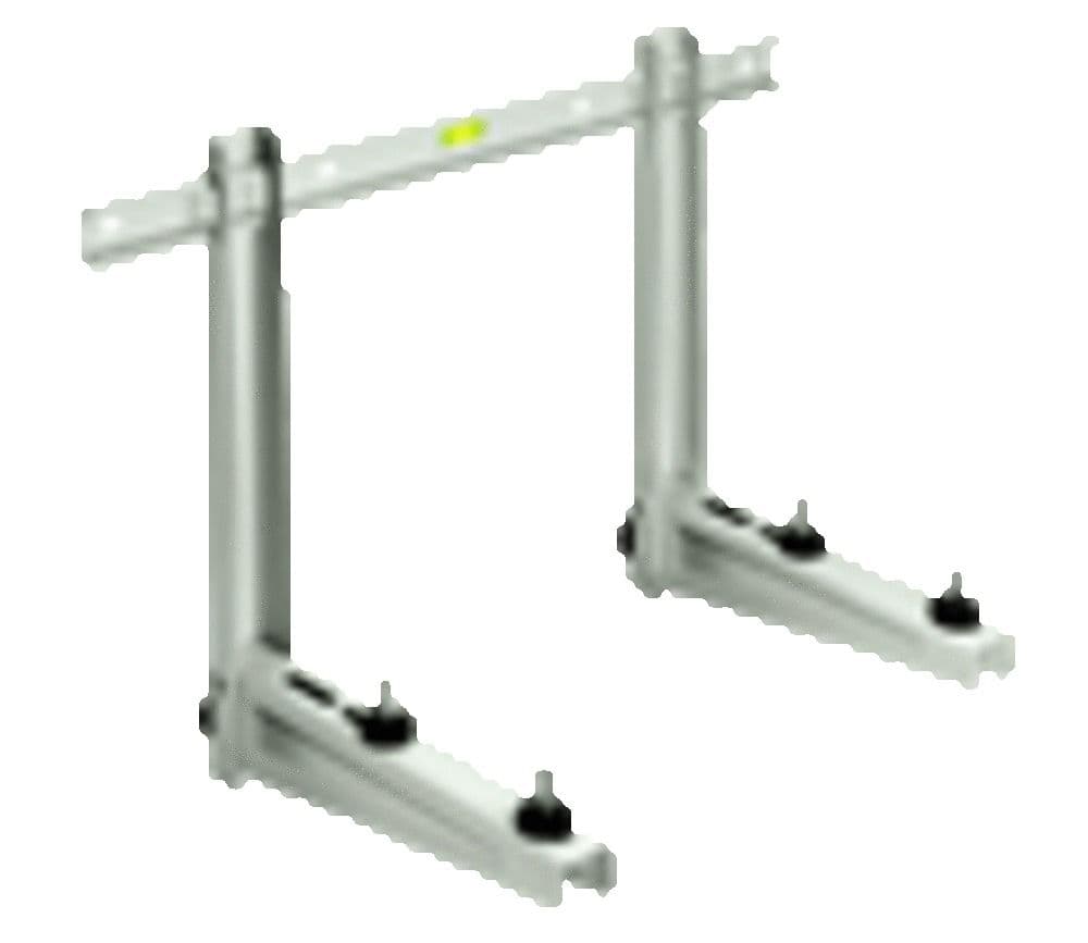 Support mural 420x375x800mm 140kg RAL9002 vue 1
