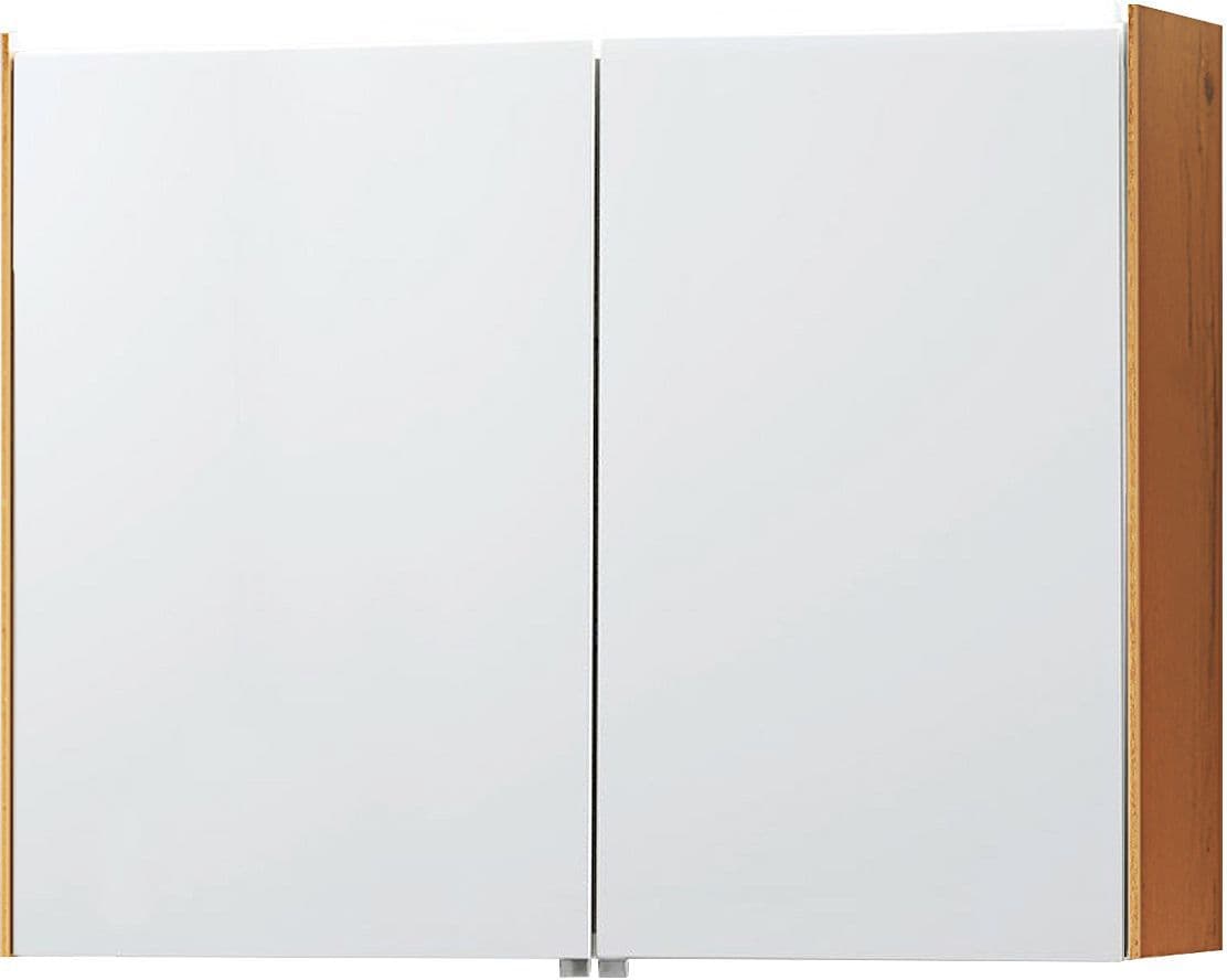 ARMOIRE DE TOILETTE MOLTO 91CM AVEC ECLAIRAGE LEDLINE CHENE GOLD vue 1
