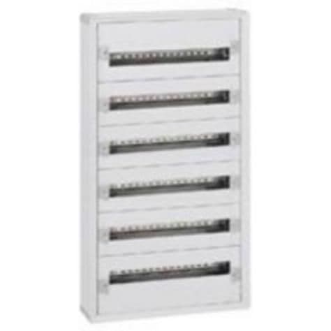 Coffret XL³ 160 - 6 rangées isolant - 144 modules - sans porte vue 1