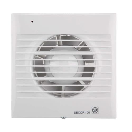 Extracteur de salle de bain 95m³h + hygrostat vue 1