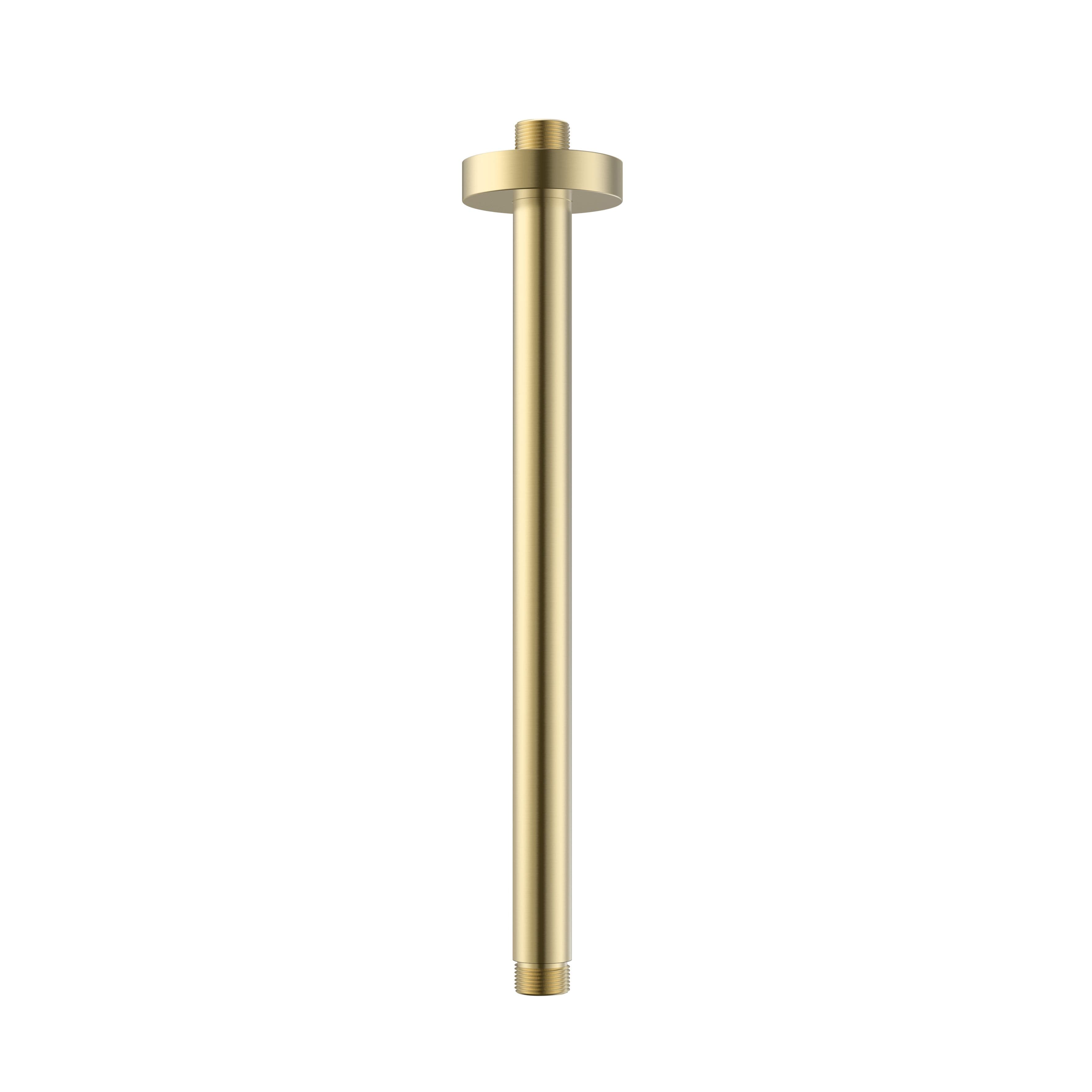 UNIFORMA BRAS DE DOUCHE – FIXATION PLAFOND – 30 CM – OR BROSSÉ (PVD) vue 1