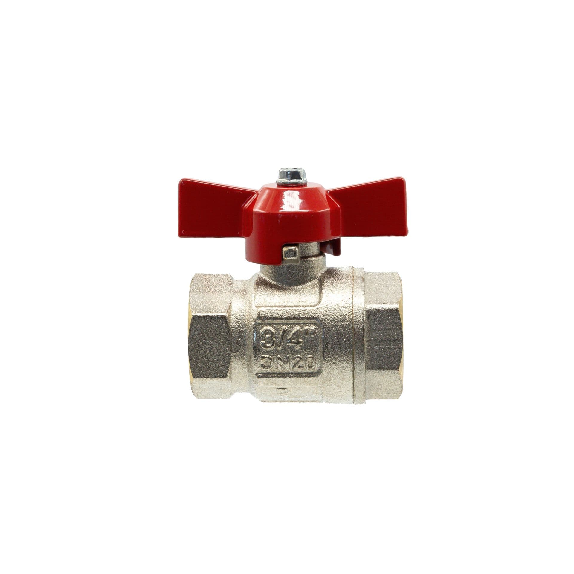 ROBINET A BOULE A PAPILLON 092 1"FF vue 1