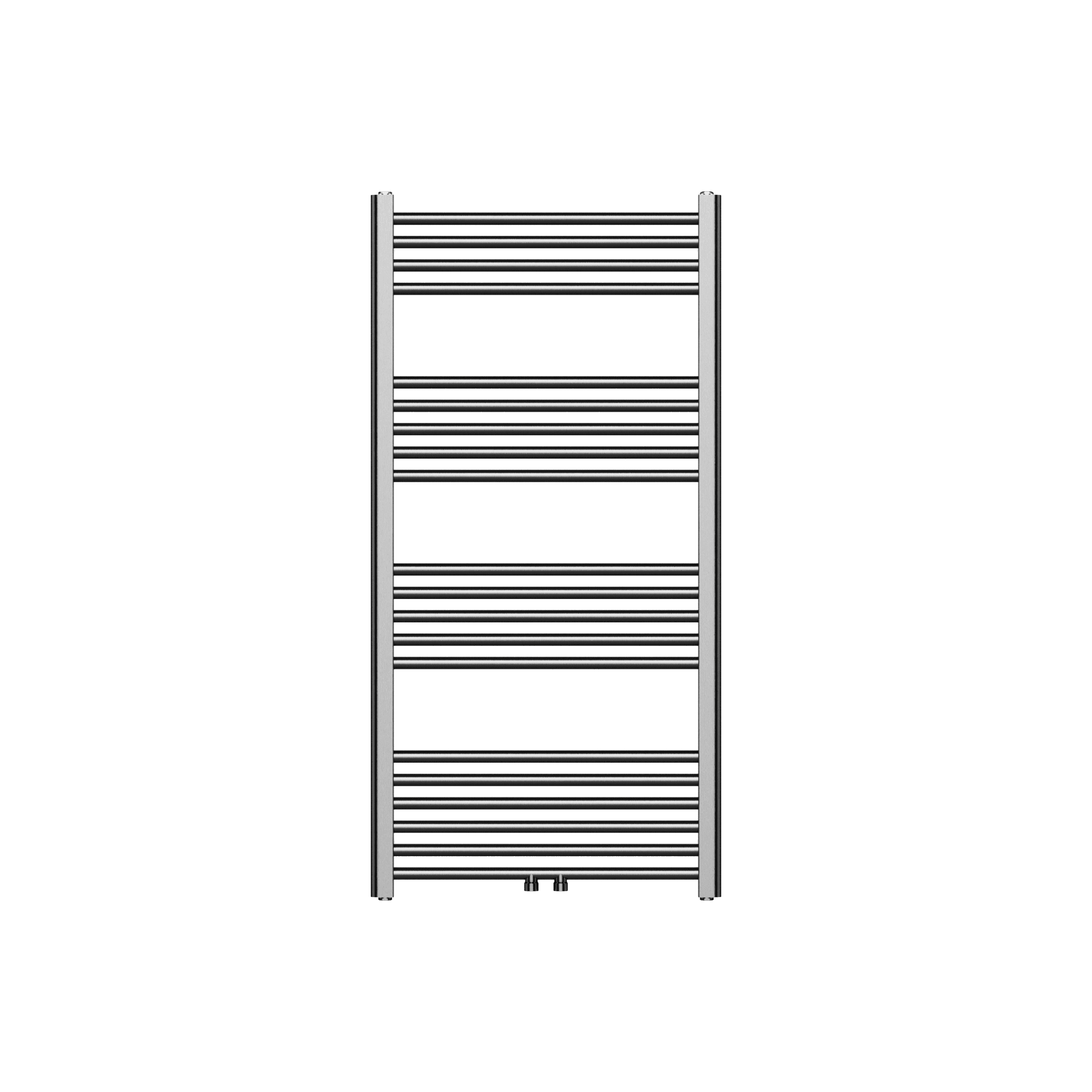 RADIATEUR SÈCHE-SERVIETTES RACCORDEMENT CENTRAL GRIS BRONZE 1200X600-414 WATT vue 1