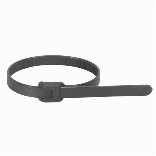 Collier colson - longueur 357mm largeur 9mm - Noir - protégé UV vue 1