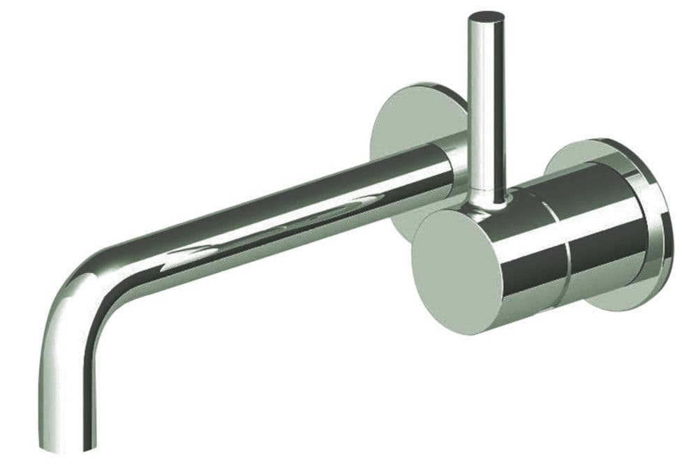 Zucchetti Pan set de finition mitigeur lavabo 2 trous Noir mat gaufré vue 1