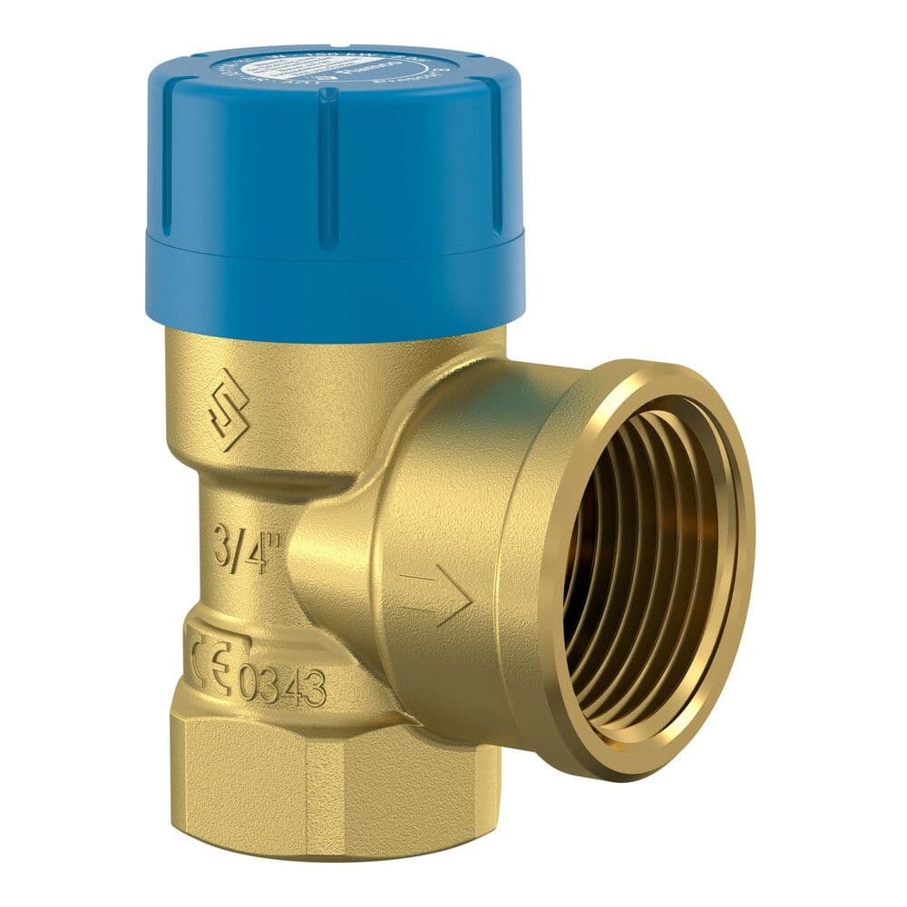 Flamco Prescor B soupape de sécurité 3/4" 8 bar vue 1