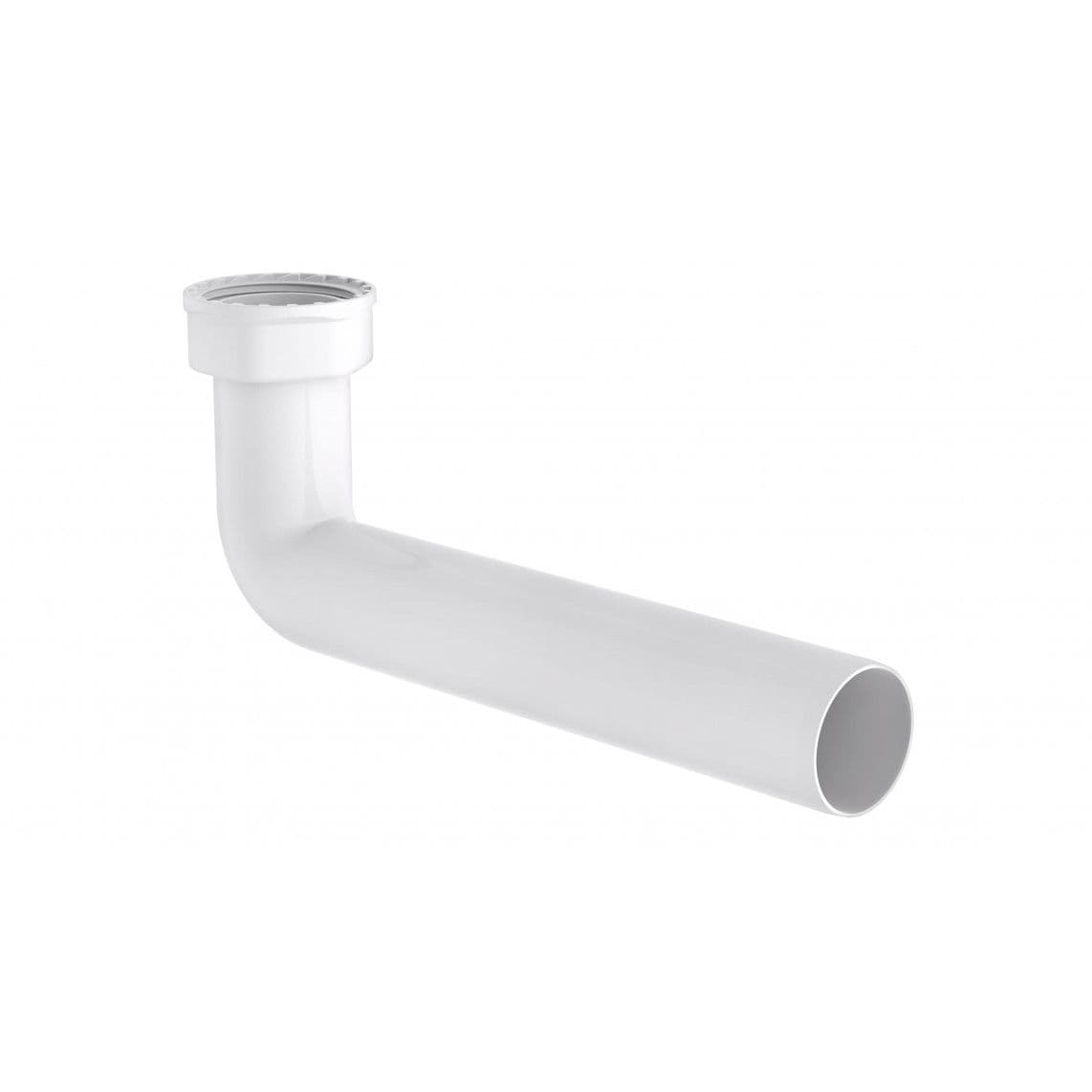 98837448 KS coude de sortie, blanc, 1 1/2" F x 235 mm x 40 mm vue 1