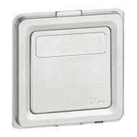 Soliroc poussoir inverseur porte - étiquette 6A - 250V - IP55 - IK10 vue 1