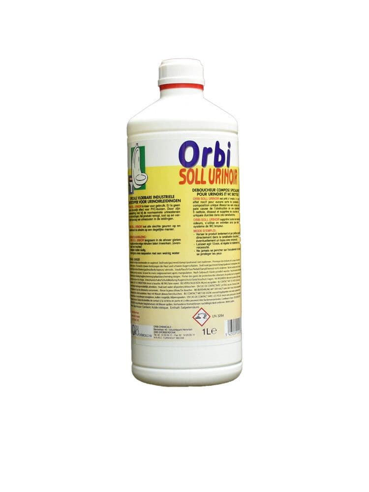 Orbi Soll déboucheur pour urinoir 1L vue 1