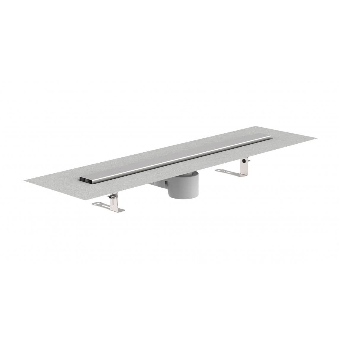 10025 Caniveau de douche, 800 mm, avec Couverture inox vue 1