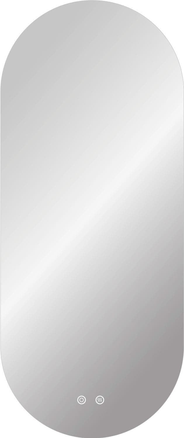 MIROIR DESCO COLLECTION OVAL 90X38CM ANTI-CONDENS +ECLAIRAGE LED vue 1
