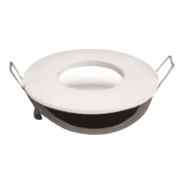 Spot encastré fixe 50W Blanc Gu10 diamètre 82mm IP65 vue 1