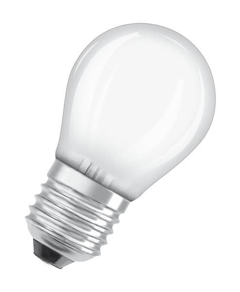 Lampe Led, forme mini - boule CLP40 4W / 827 230V GL frosted E27 vue 1