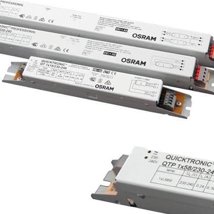 Ballast électronique - Qt - Te 2 x 18 / 26W / 242 dimmable vue 1