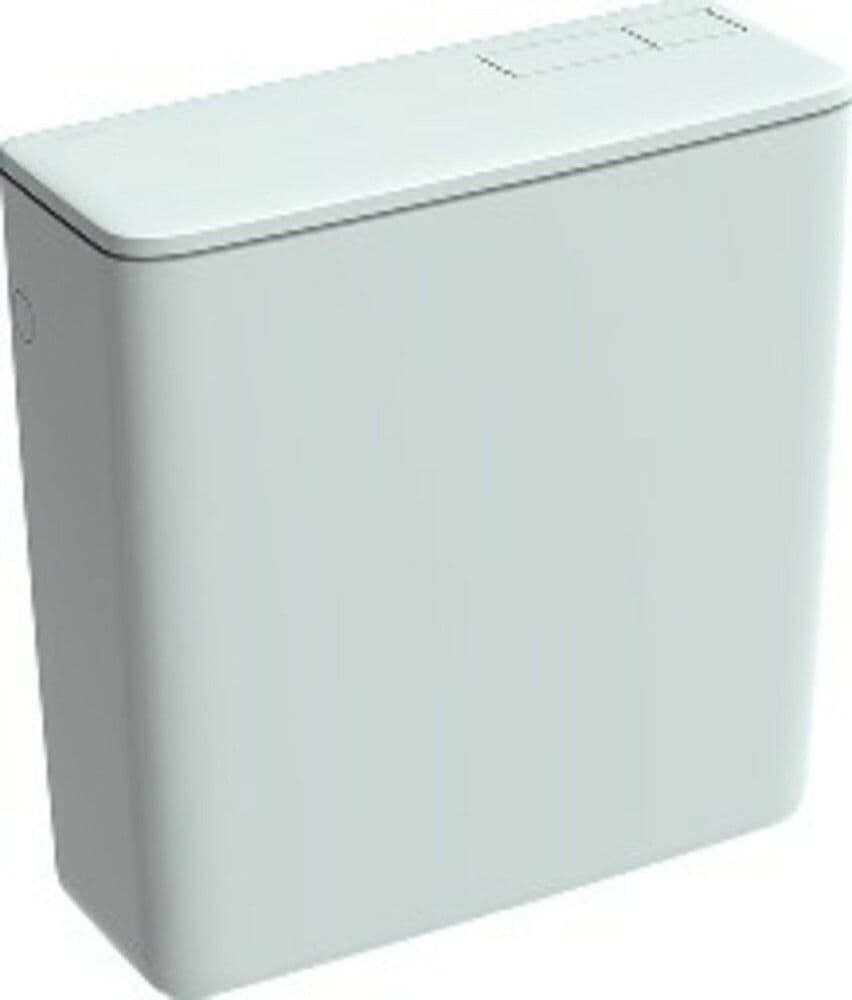 Geberit Duobloc réservoir apparent blanc vue 1