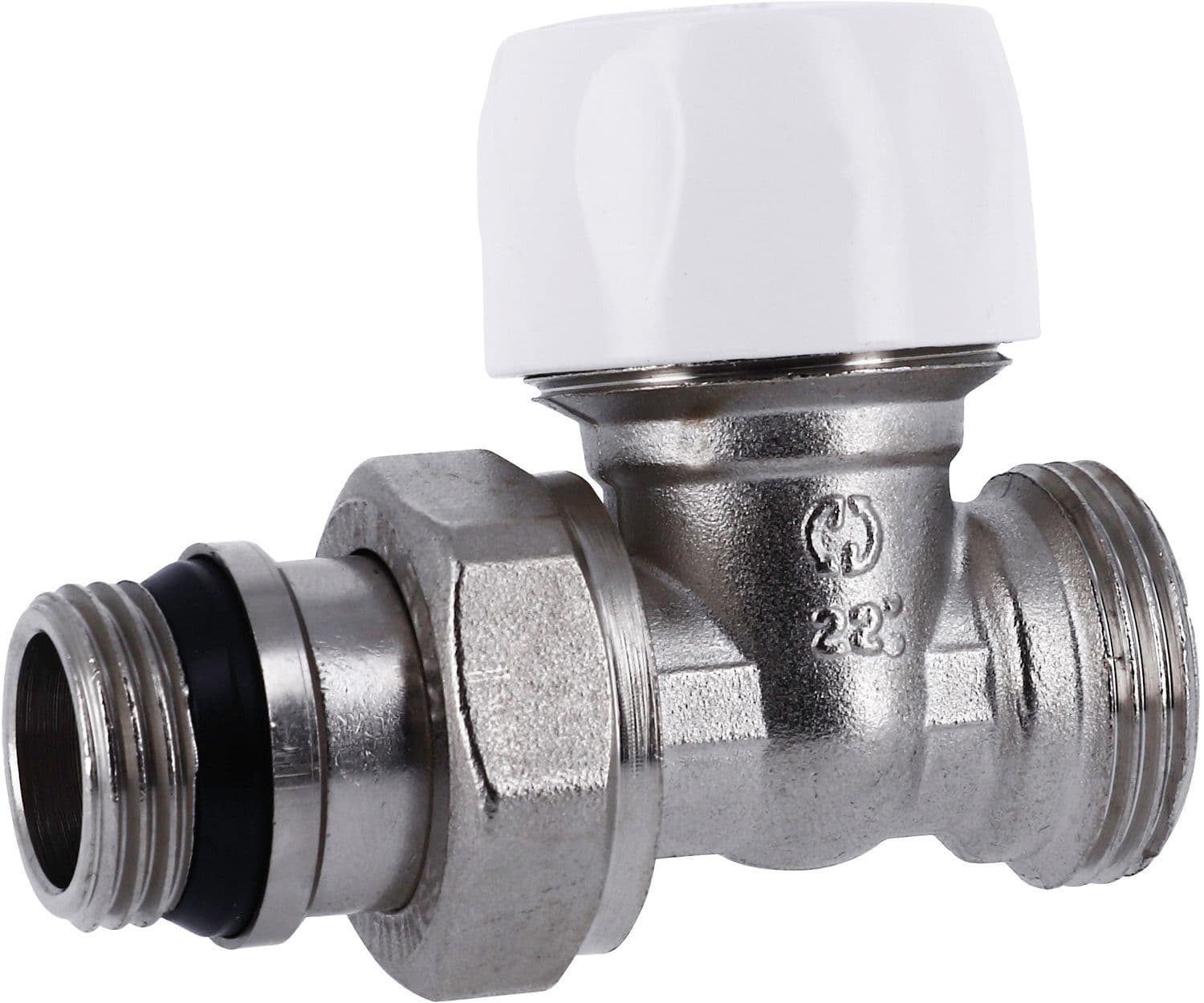 VANNE RADIATEUR THERMOSTATIQUE DROIT vue 1