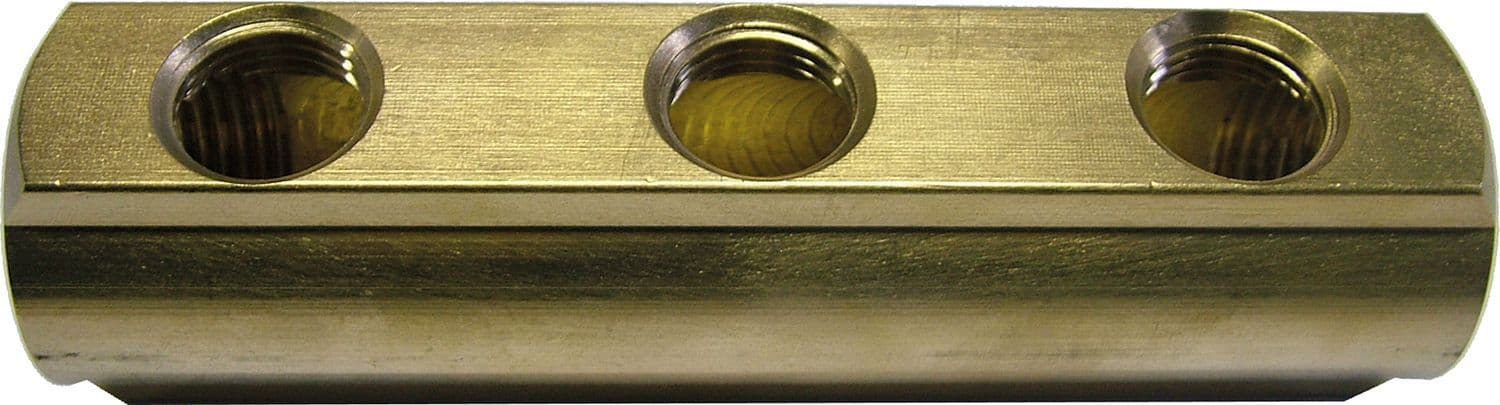 LAITON COLLECTEUR 4/4"FF 7X1/2"+3/8" vue 1