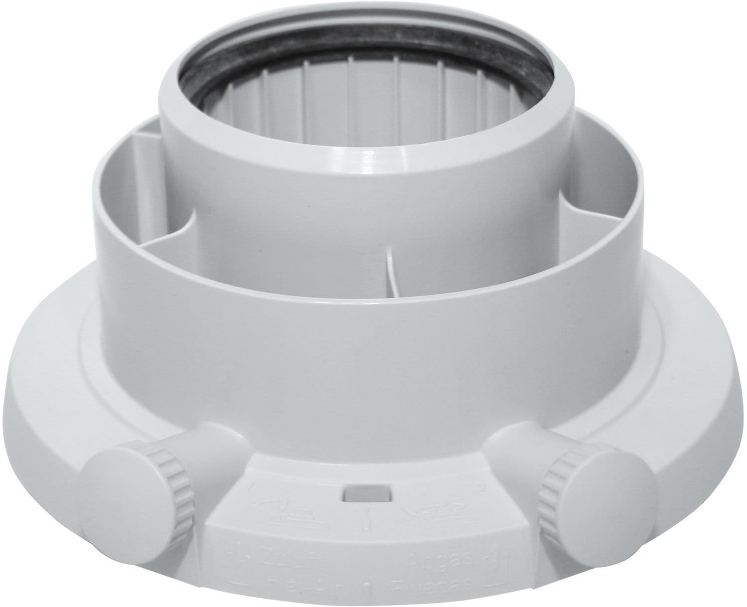 ADAPTATEUR CONCENTRIQUE ECOTEC NEW VAILLANT 60/100-80/125 vue 1