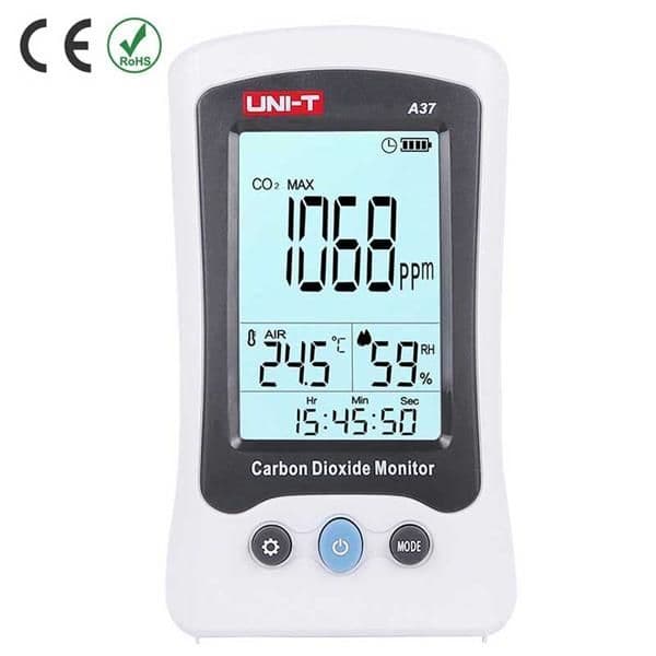 Moniteur de CO2 vue 1