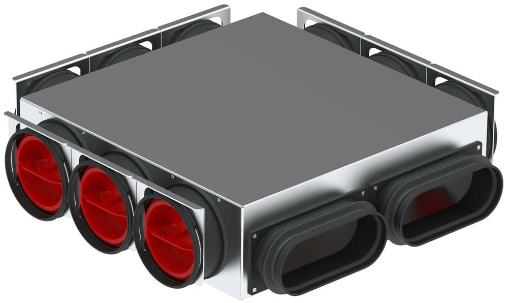 Zehnder ComfoCube CT 350 CK300 caisson de distribution en acier galvanisé vue 1