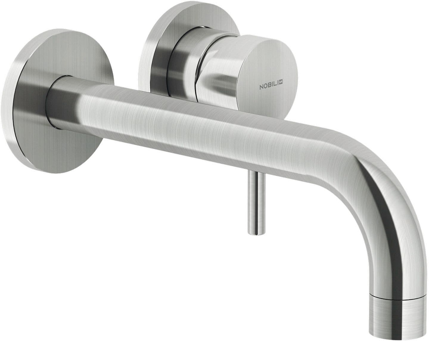 SET DE FINITION MITIGEUR LAVABO LIVE NOBILI 200MM INOX vue 1