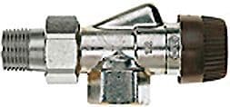 VANNE RADIATEUR THERMOSTATIQUE HONEYWELL EQUERRE INVERSE 1/2"MF vue 1