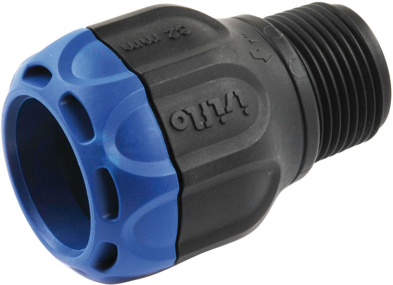 ISIFLO RACCORD DROIT P.HDPE 20MM-1/2"M vue 1