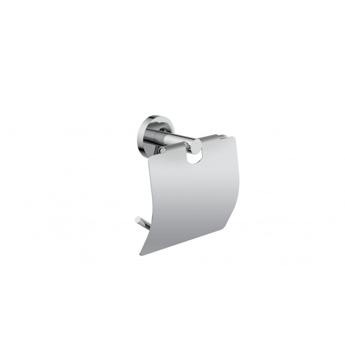 BA0252 dérouleur papier toilette, chromé, à coller ou vis vue 1