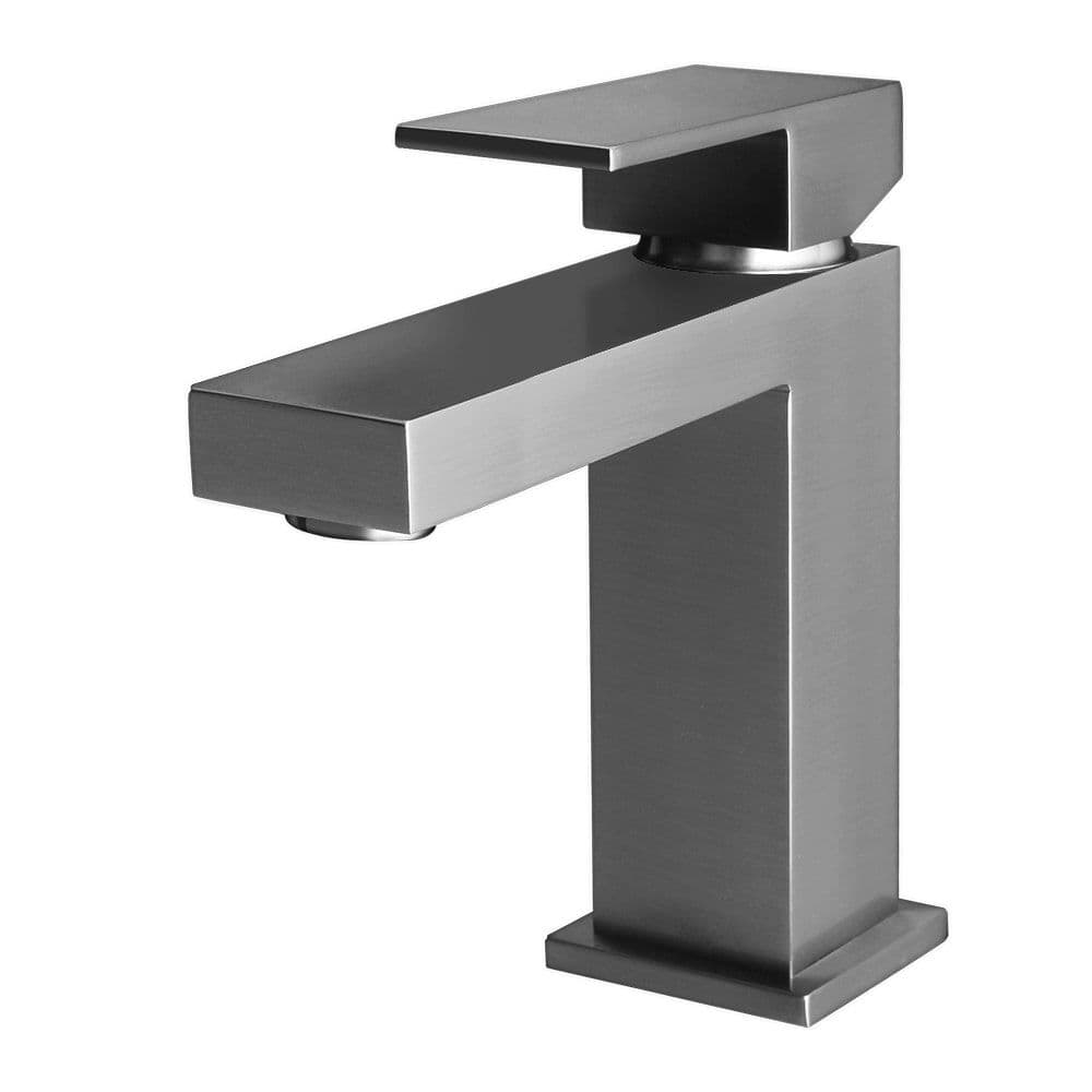 ALONI CHAN MITIGEUR DE LAVABO CARRÉ - GRIS BRONZE vue 1