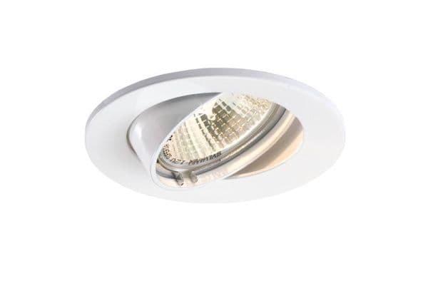 Inset trend 75 swing Gu10 Blanc vue 1