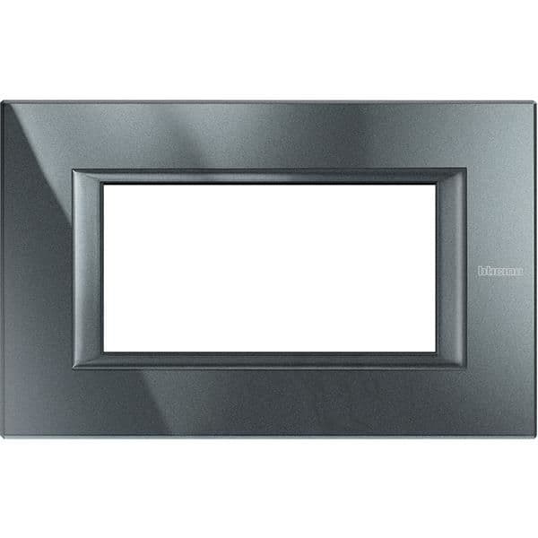Axolute plaque 4 modules Anthracite vue 1