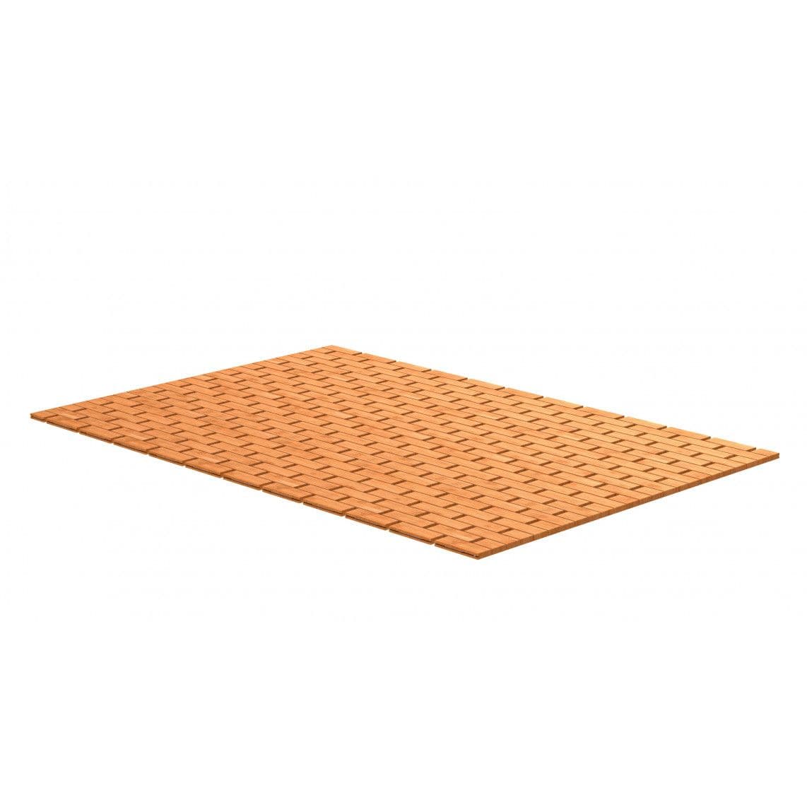TE-BA02 Bambou tapis de bain, 500 x 700 mm vue 1