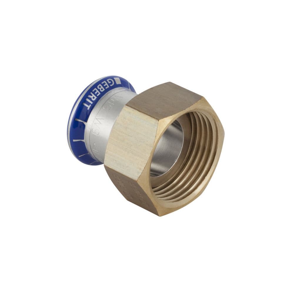 Geberit Mapress inox-eau raccord de transition avec écrou libre18-3/4"F vue 1