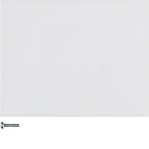 Touche pour variateur électronique universel simple Berker K.1 / K.5 Blanc polaire brillant vue 1