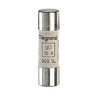 Cartouche cylindrique gG 14 x 51 10A HPC sans percuteur 500V 100kA vue 1