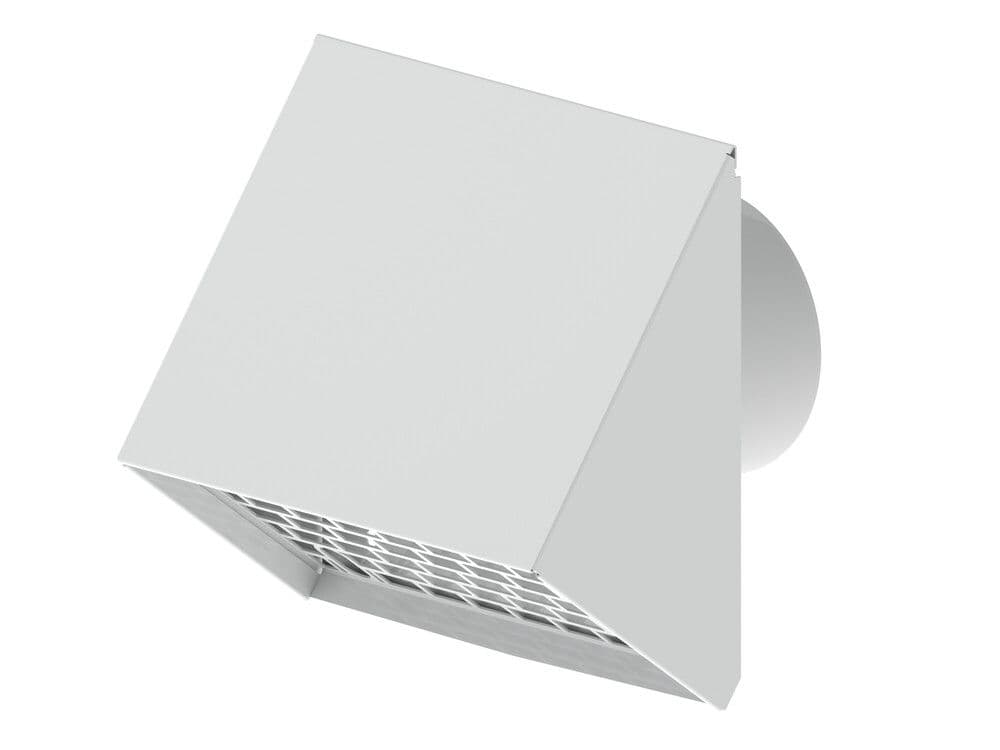 Duco DucoFlex grille murale extérieur D200 blanc vue 1