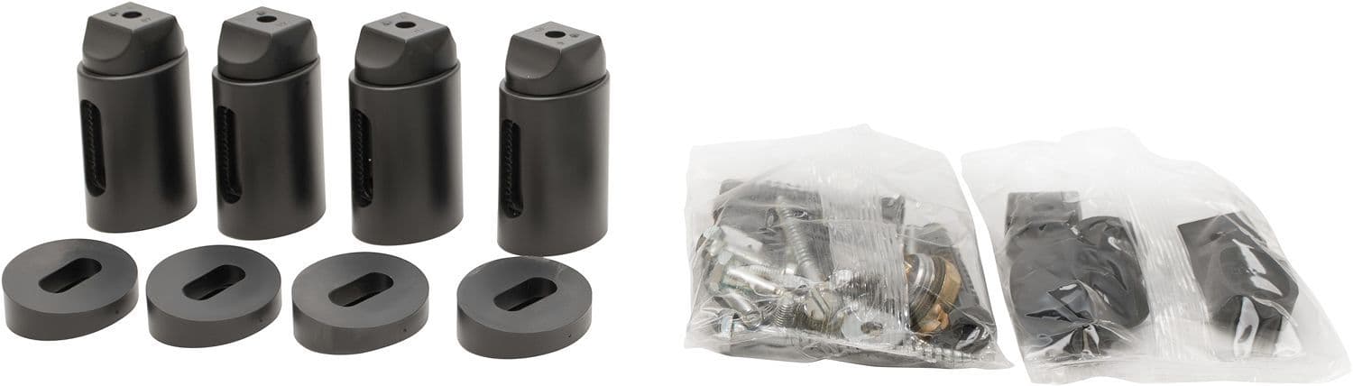 SET DE FIXATION POUR HEDA 2.0 NOIR vue 1
