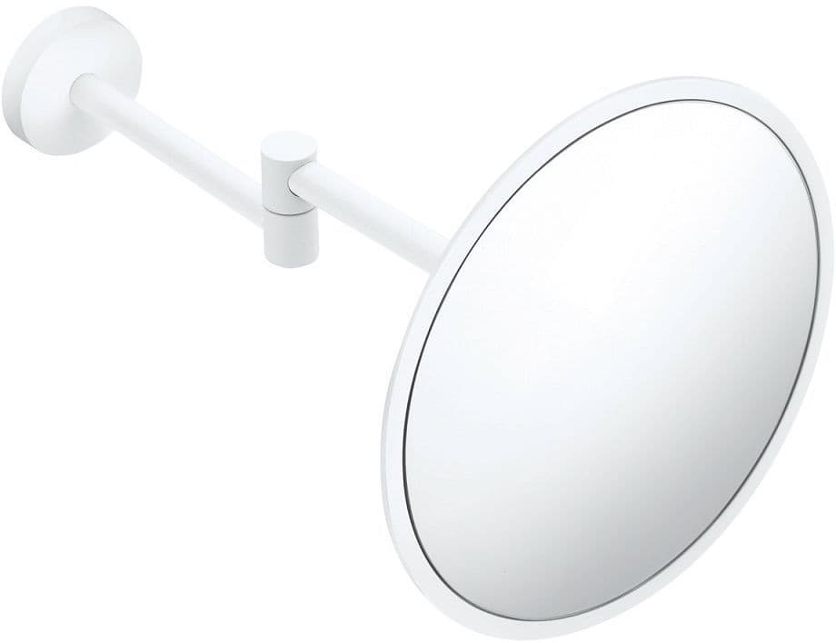 MIROIR GROSSISSANT 3X DEUX BRAS BLACK&WHITE COSMIC BLANC MAT vue 1