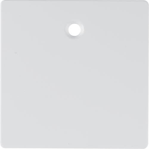 Enjoliveur pour interrupteur à tirage Berker Q.1 / Q.3 Blanc polaire, Velours vue 1